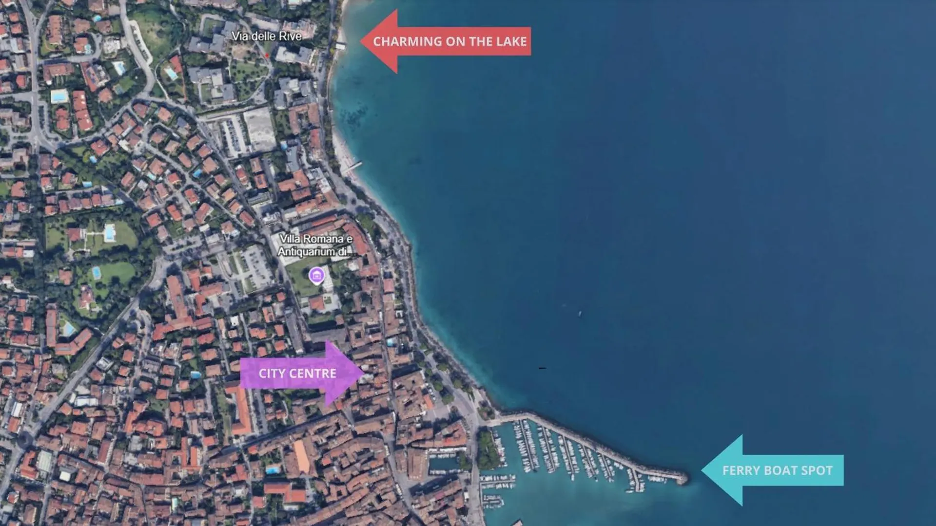 Appartement Desenzanoloft Official Partner Marriott Homes & Villas - Charming On The Lake Front Lake Desenzano del Garda Italië